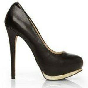 MODERN VICE BLACK PLATFORM MADISON HEEL